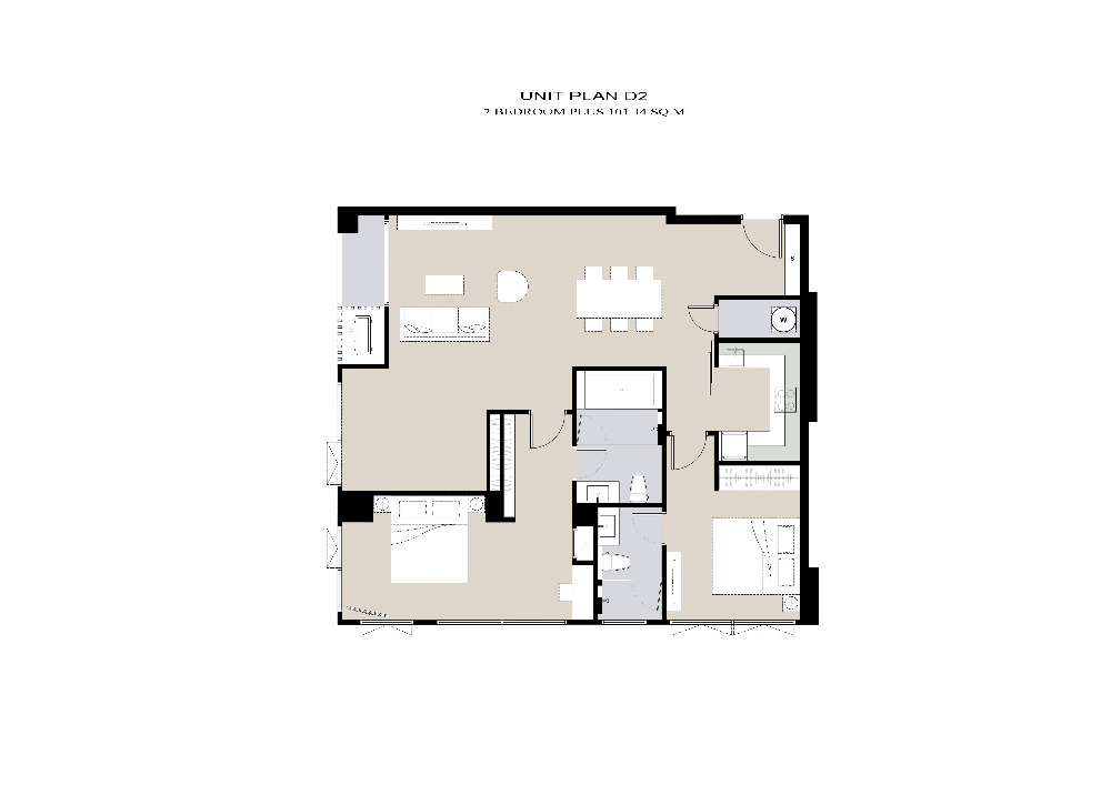 Muniq Langsuan 2+1bed 101.44sqm. 40,000,000 Am: 0656199198