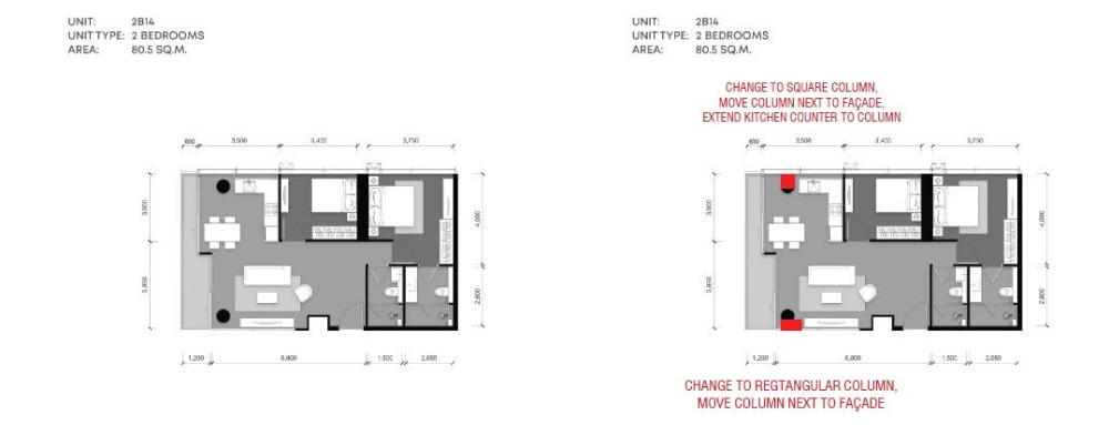 Tait 12 2bed 2bath 80.5sqm. 24,900,000 Am: 0656199198