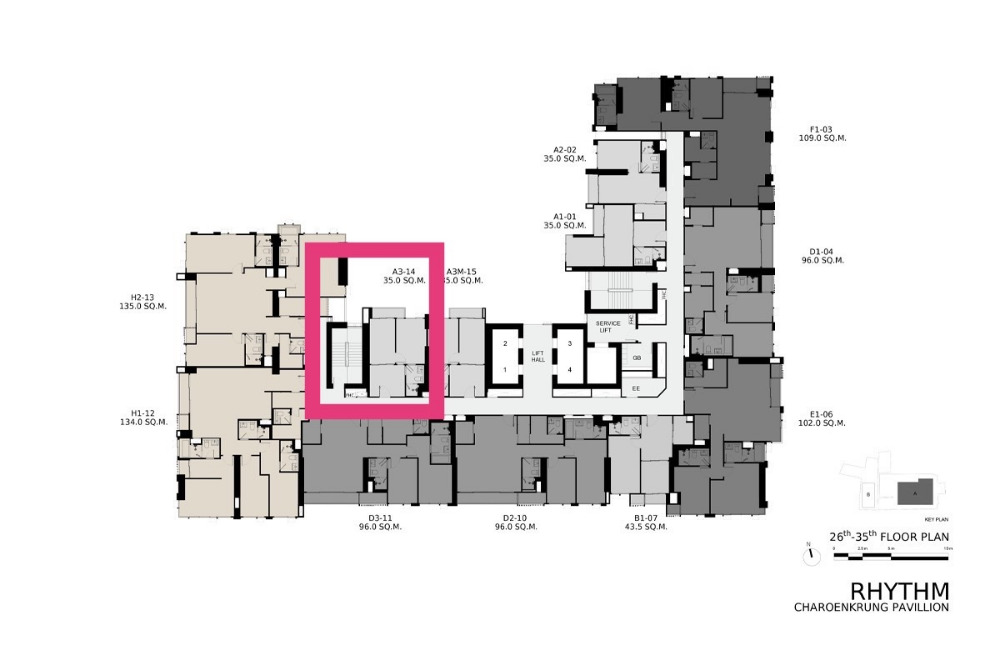 Rhythm Charoenkrung Pavillion 1bed 1bath 35sqm. 4,650,000 Am: 0656199198