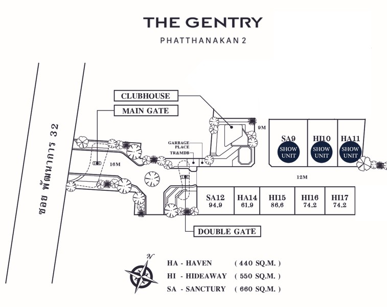 The Gentry Phatthanakan 2 4-5bed from 46,000,000 ready to move in Am: 0656199198