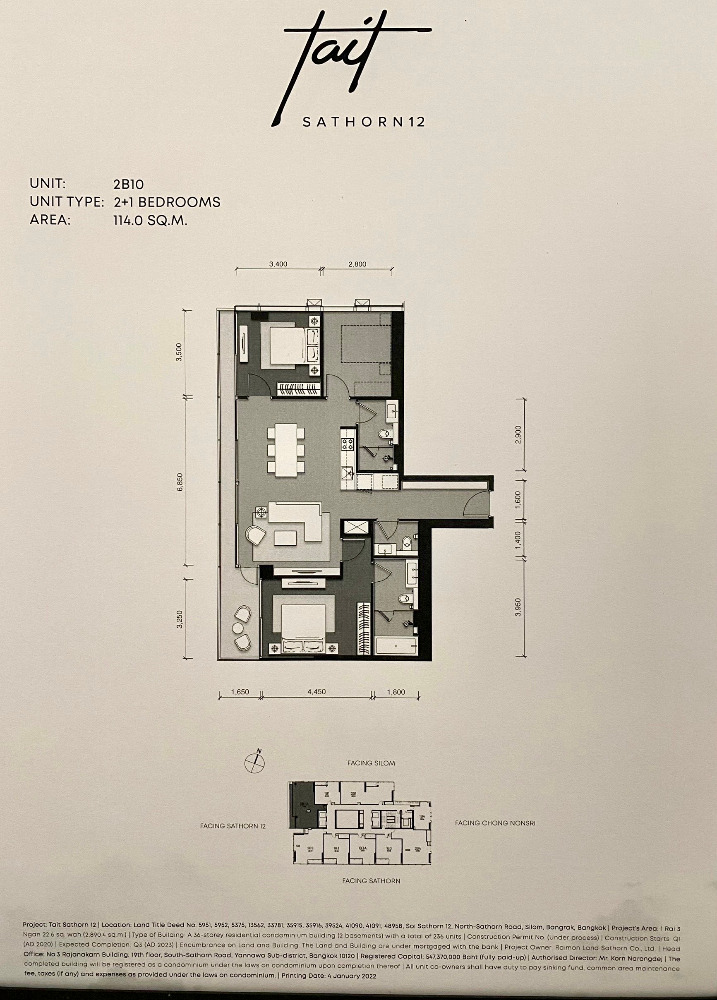 Tait 12: 3bed 2bath 113.18sqm. 35,860,000 Am: 0656199198