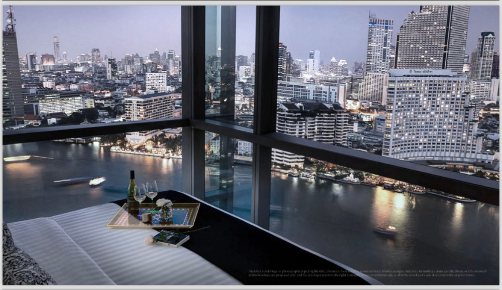 The River Penthouse for sell: 4bed 4bath + maid 537.85 sqm. 116,670,000 Am: 0656199198