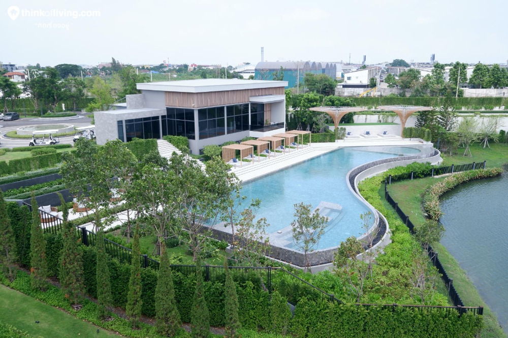 Lake legend Bangna- Suvarnabhumi: 214.20sqwah 563sqm. 4bed 4bath private pool by the lake 99,000,000 Am: 0656199198