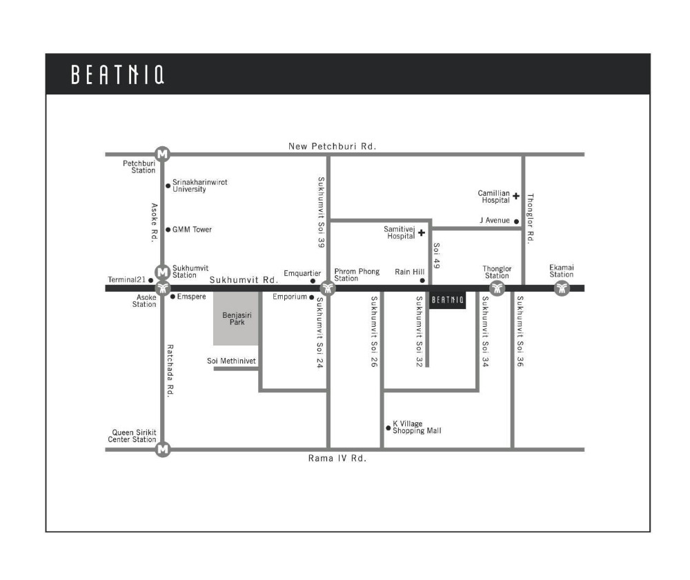 Beatniq Sukhumvit 32: Duplex 1bed 2 bath 96.14sqm. 29,800,000 Am: 0656199198