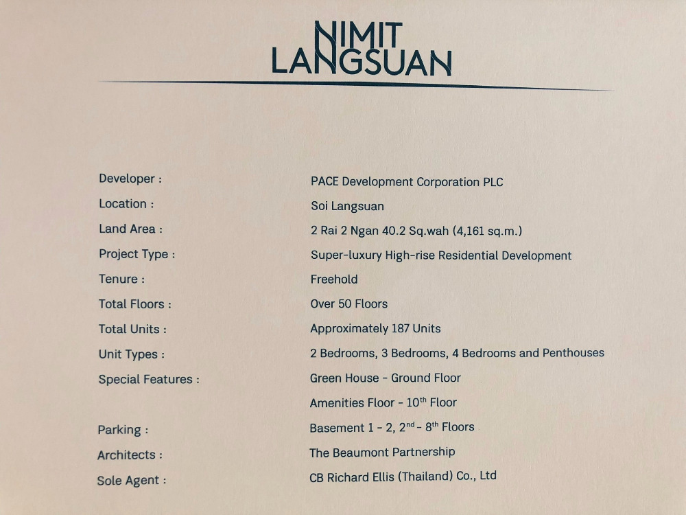 Nimit Langsuan: 2bed 2bath 92sqm. 39,000,000 Am: 0656199198