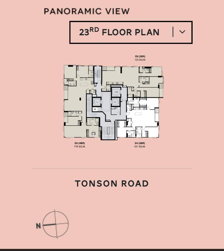 Muniq Langsuan: 128sqm. 2XFl. 3bed 3bath 52,000,000 Am: 0656199198