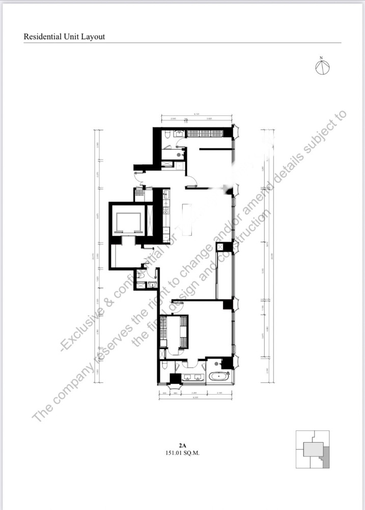 189 Wireless One Bangkok 2bed 3bath 151sqm. 580,000/mth. Am: 0656199198