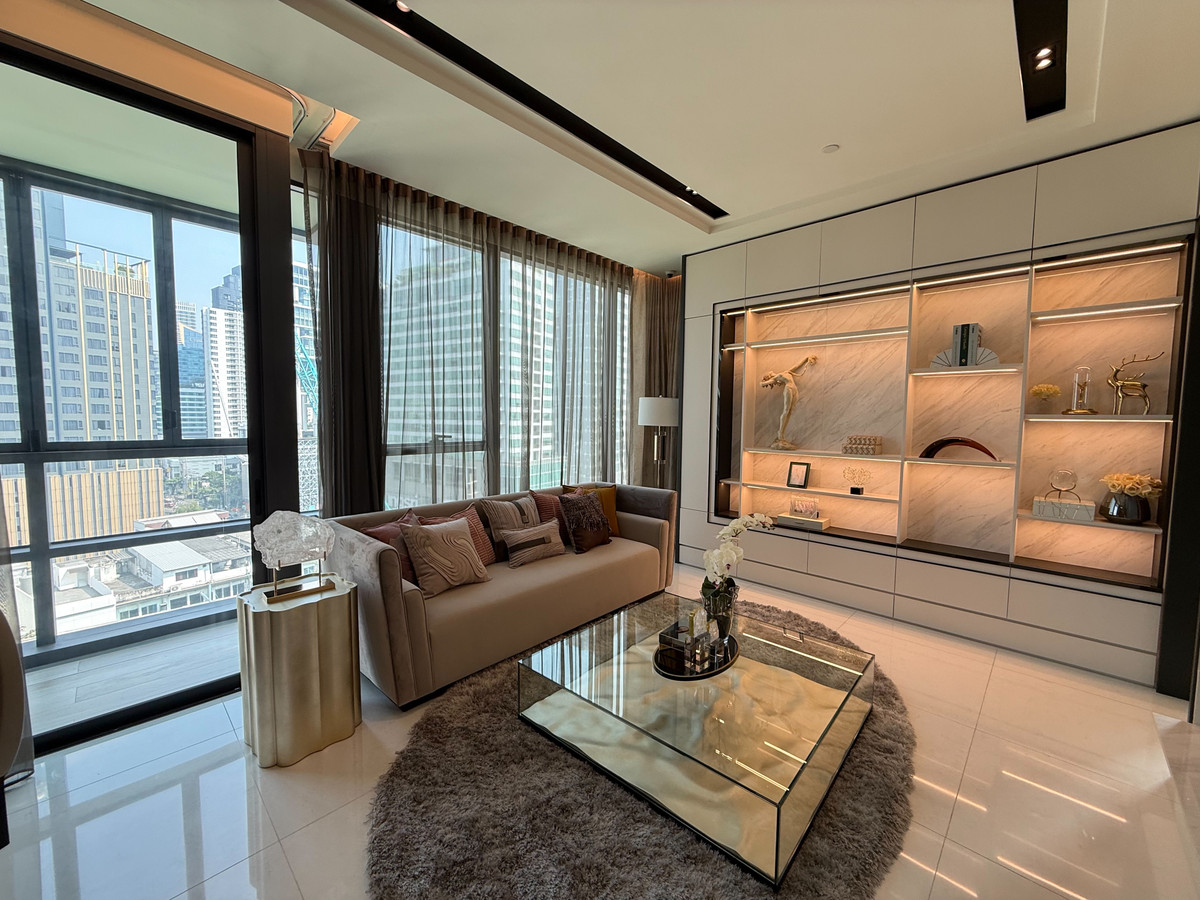 The Bangkok Thonglor: 2bed 2bath  84.2sqm. 22,000,000 Brandnew fully furnished Am: 0656199198
