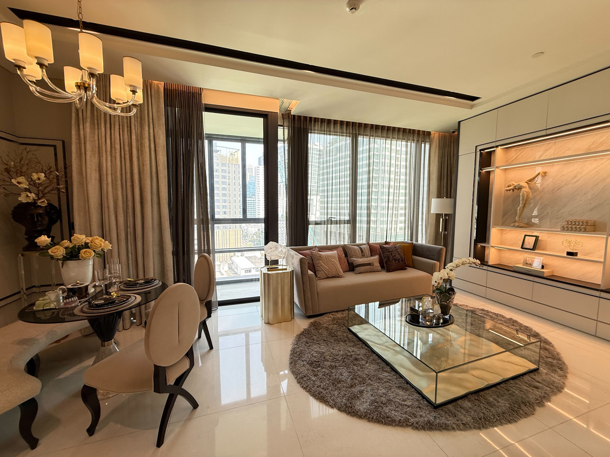 The Bangkok Thonglor: 2bed 2bath  84.2sqm. 22,000,000 Brandnew fully furnished Am: 0656199198