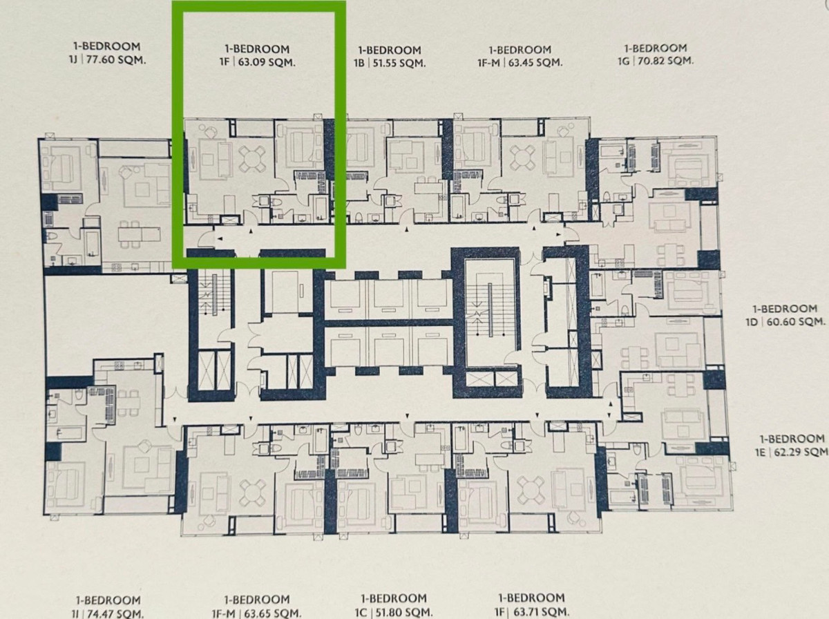 187 One Bangkok: 1bed 1bath 64sqm. 20,200,000 Am: 0656199198