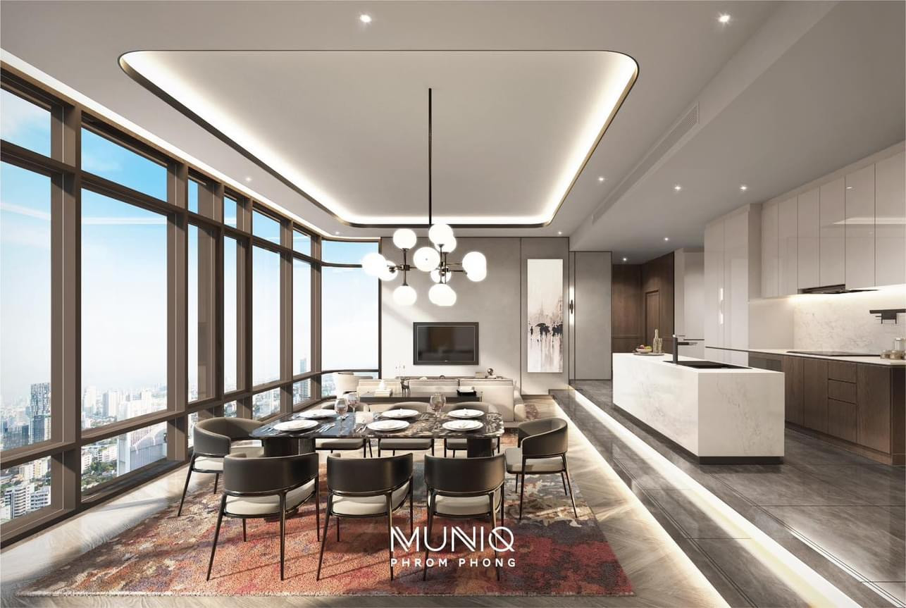 Muniq Phrom phong: 3bed 4bath + maid 192sqm. Corner unit 84,000,000 Am: 0656199198