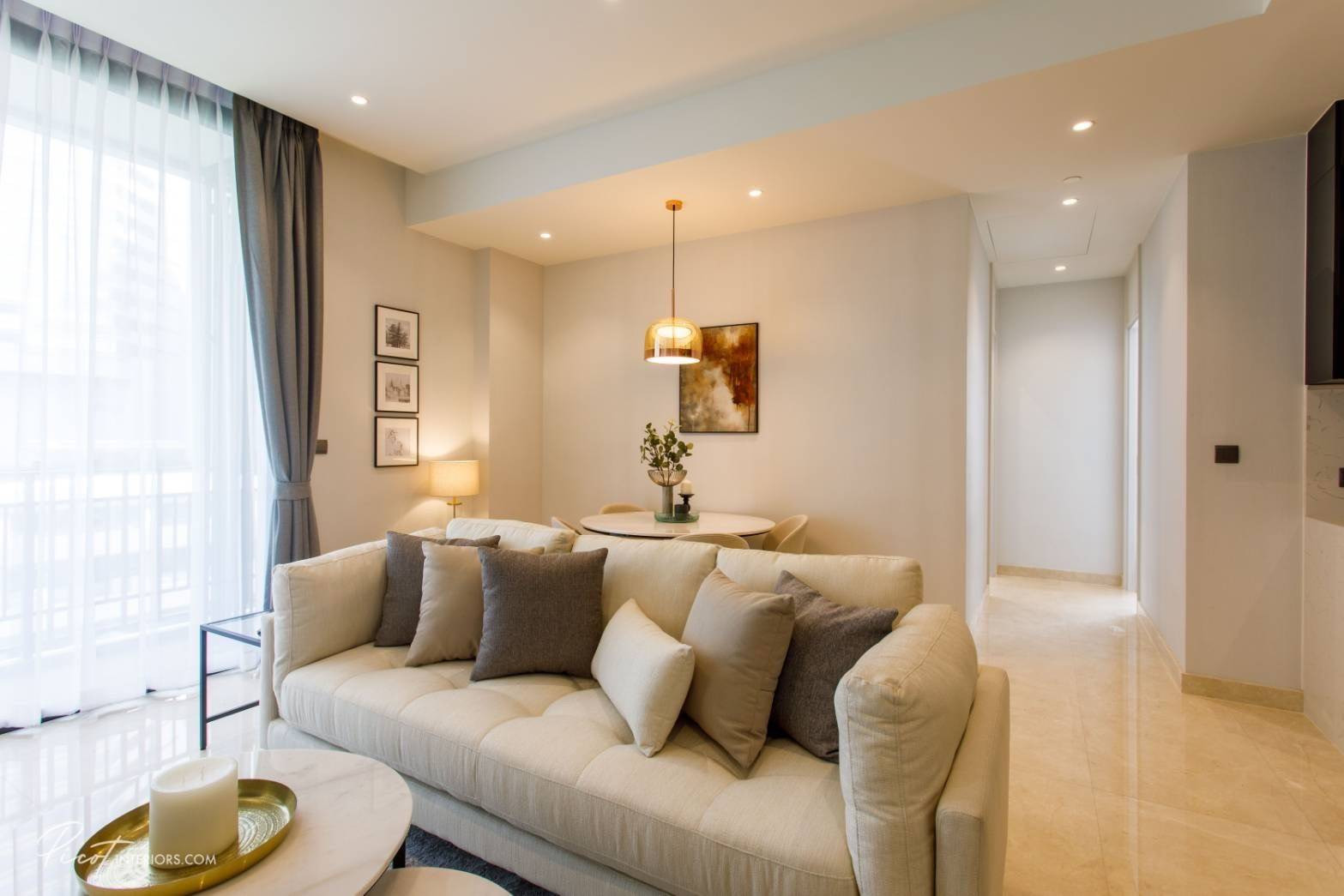 Muniq Langsuan: 86.01 sqm. 2bed 2.5bath 110,000/mth Am: 0656199198