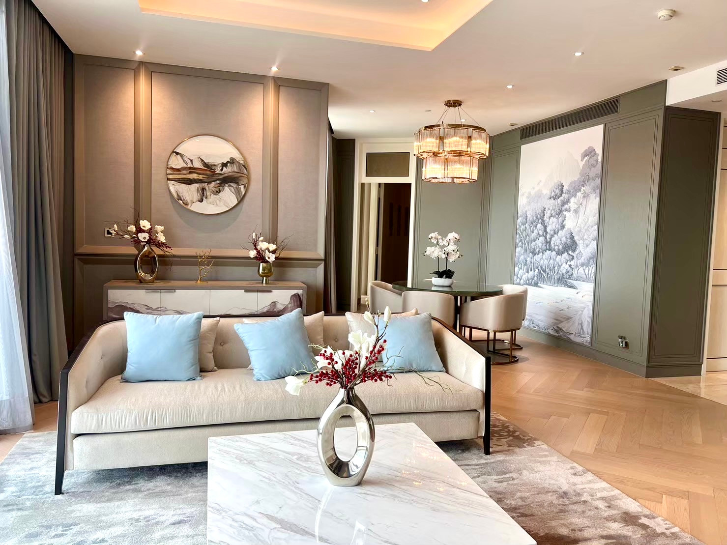The Resiedences at Mandarin Oriental Bangkok: 6bed 8bath 605sqm. 4X Fl. 453,750,000 Am: 0656199198
