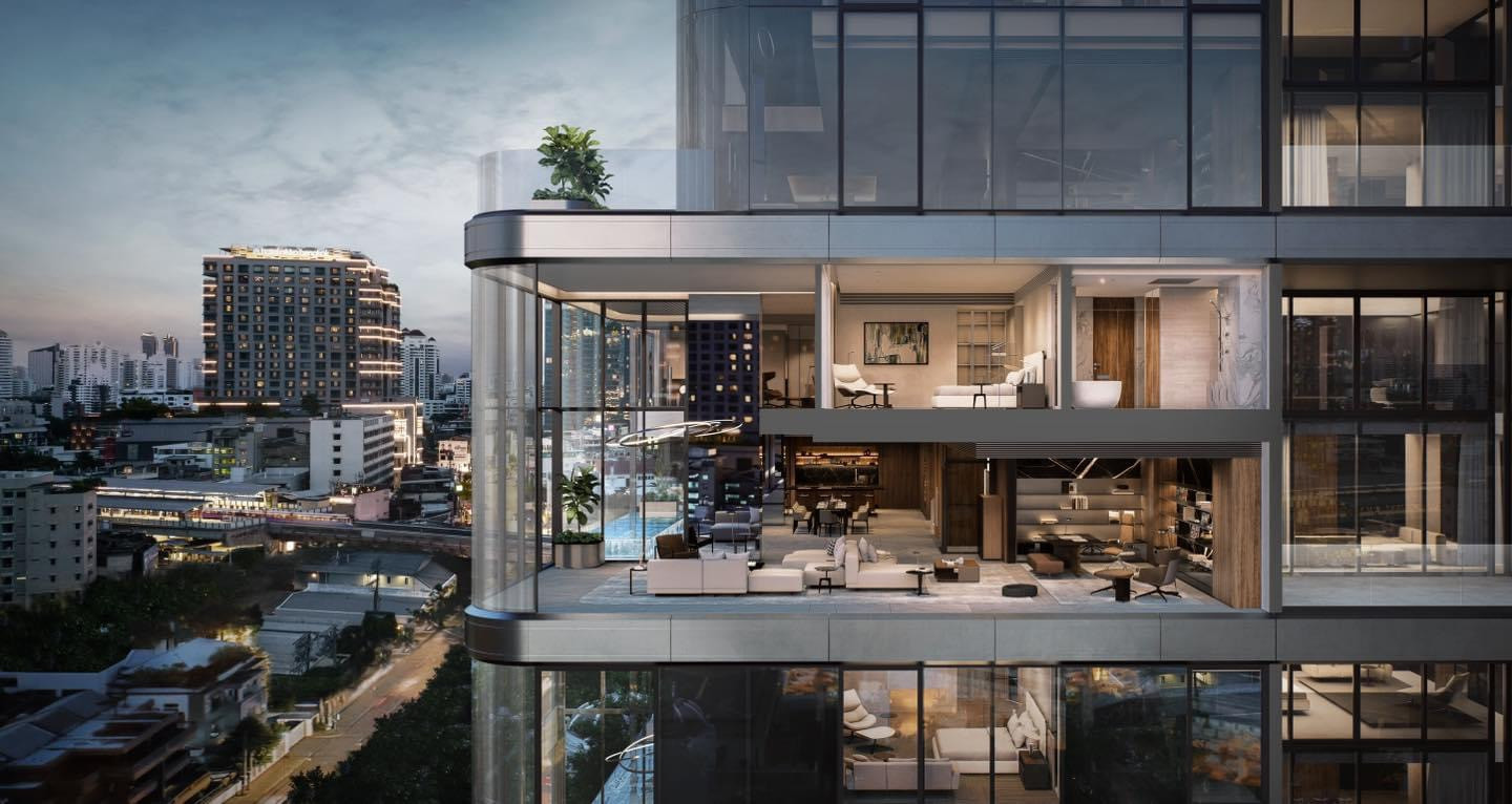 Porsche Design Tower Bangkok: Starts 528sqm. 4bed 4.5bath + Maid starts 528,000,000 Am: 0656199198